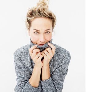 J.Crew Relaxed Terry Turtleneck Sweatshirt